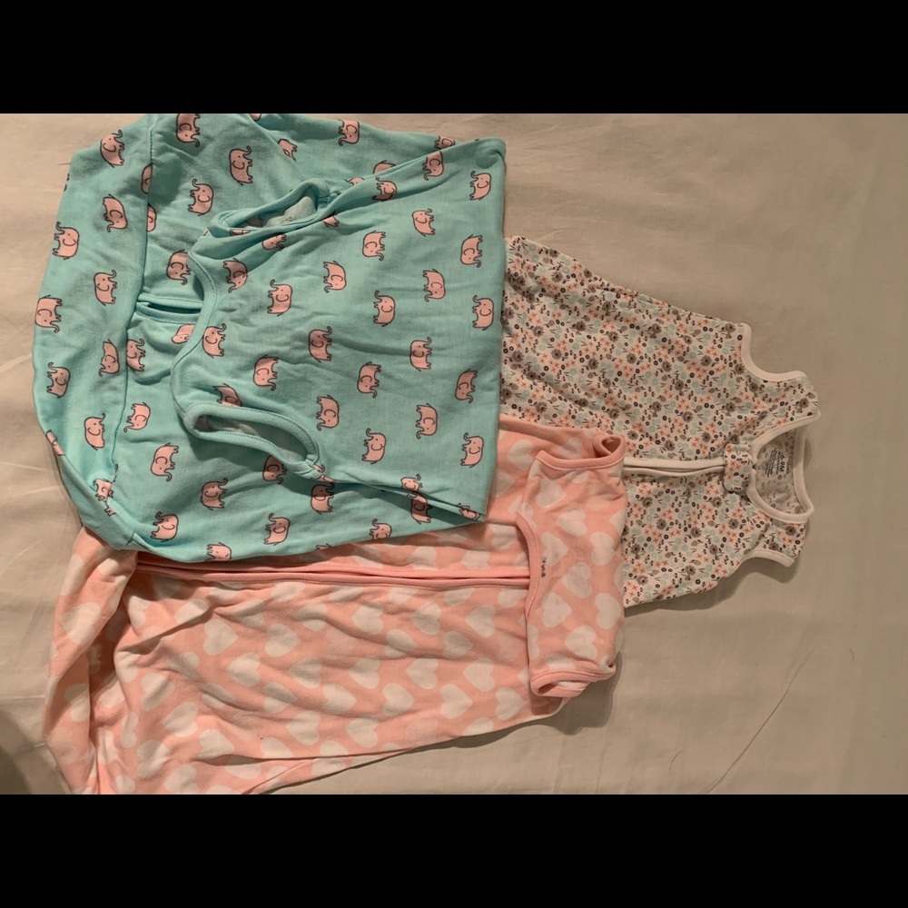 Baby Sleep Sack (3 sacks / bundle)